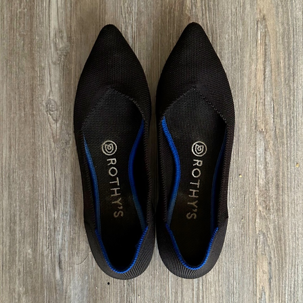 Rothy’s Black Flats